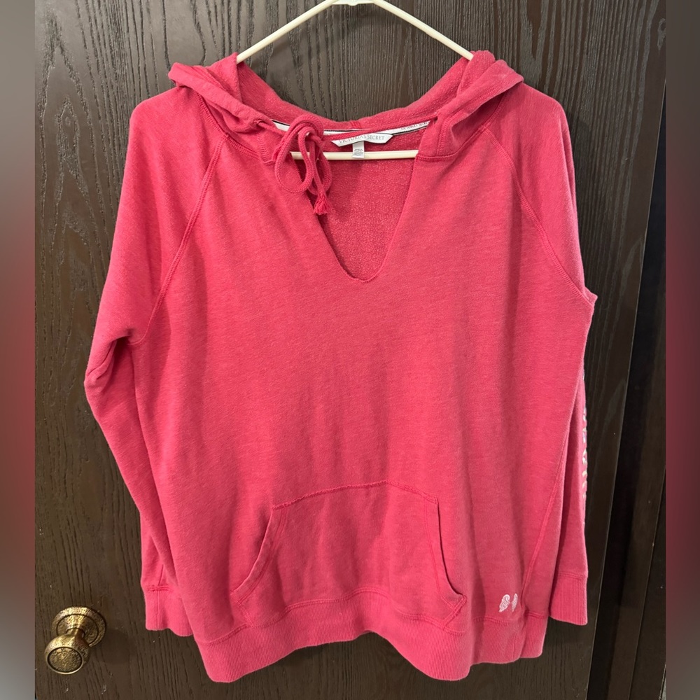 Pink Victoria Secret Sweatshirt. Size small